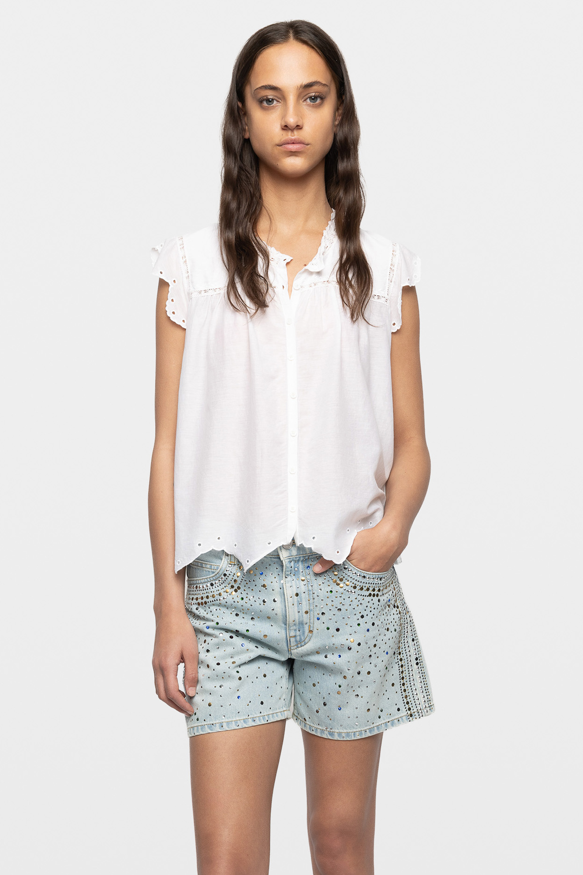 Tika Tomboy Blouse